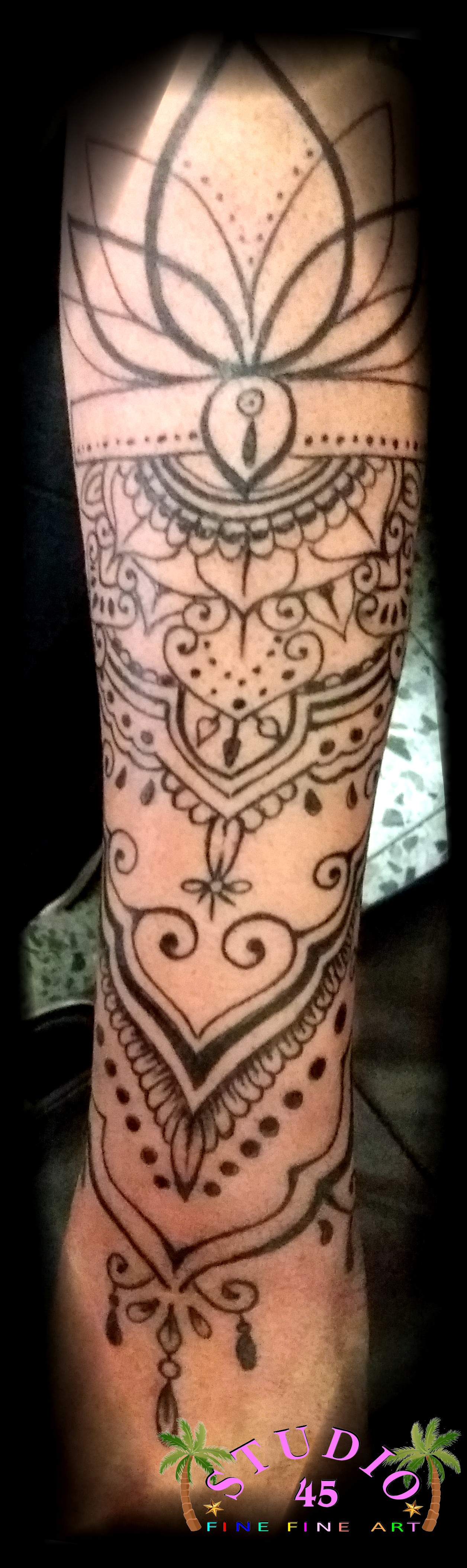 MANDALA Unterarm Long - STUDIO 45